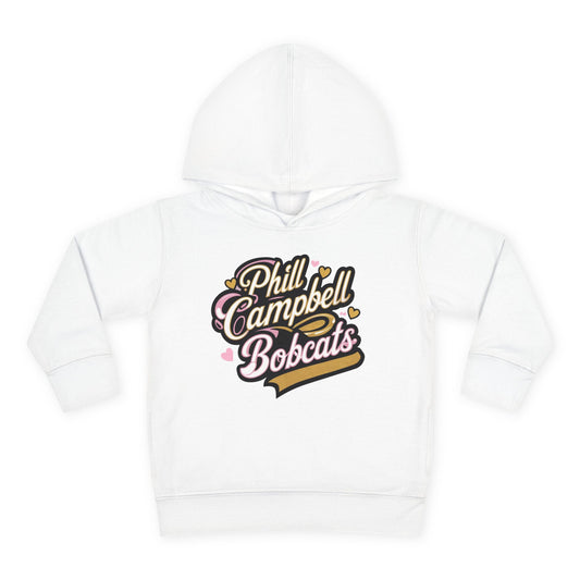Toddler Hoodie Sweatshirt \ Phill Campbell Bobcats \ PCBG1