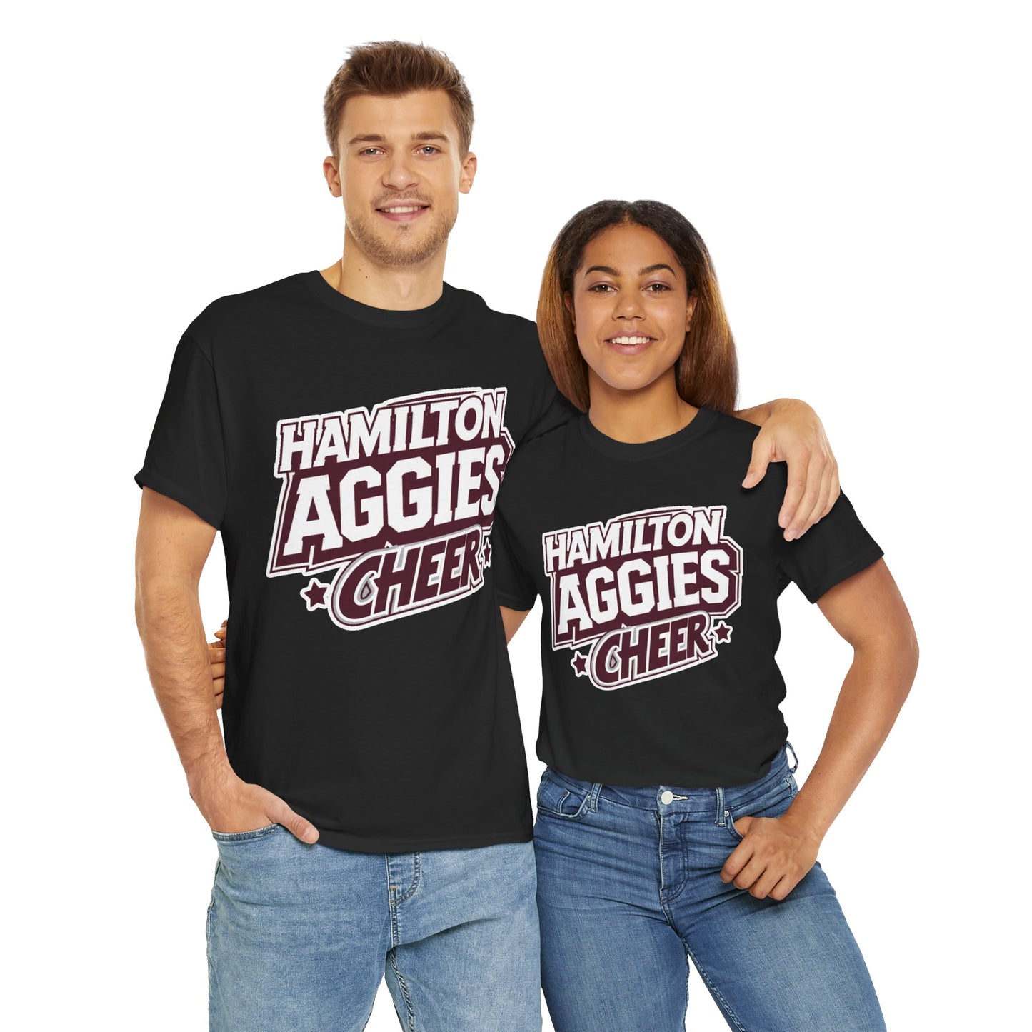 Adult Tee \ Hamilton Aggies Cheer \ HAC1