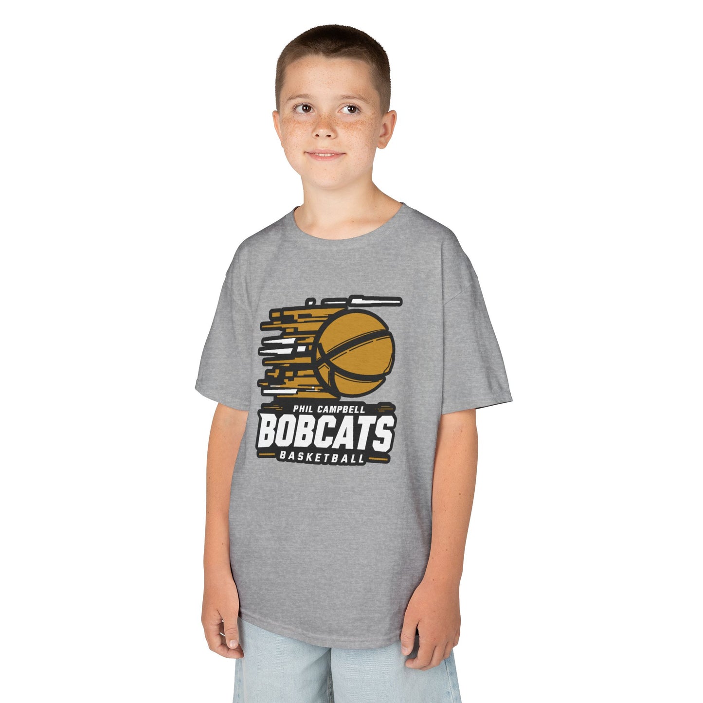 Youth Tee \ Phil Campbell Bobcats Basketball \ PCBBK2