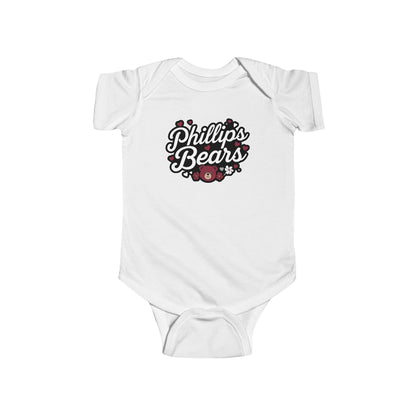 Short Sleeve Baby Bodysuit \ Phillip's Bears \ PBG1