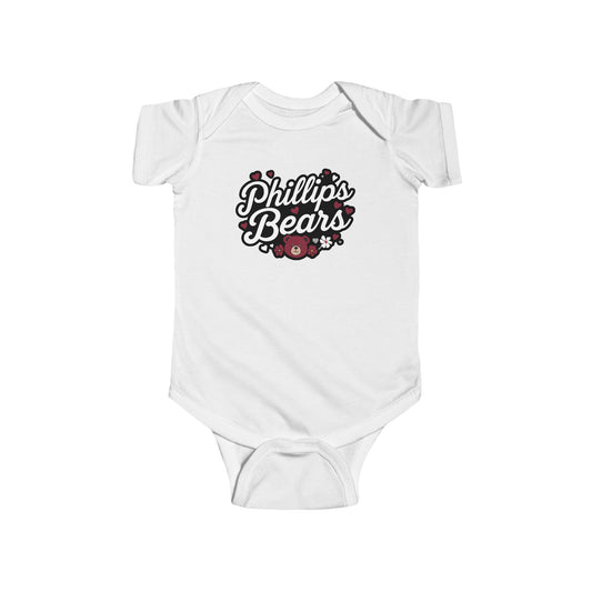 Short Sleeve Baby Bodysuit \ Phillip's Bears \ PBG1