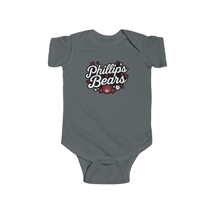 Short Sleeve Baby Bodysuit \ Phillip's Bears \ PBG1