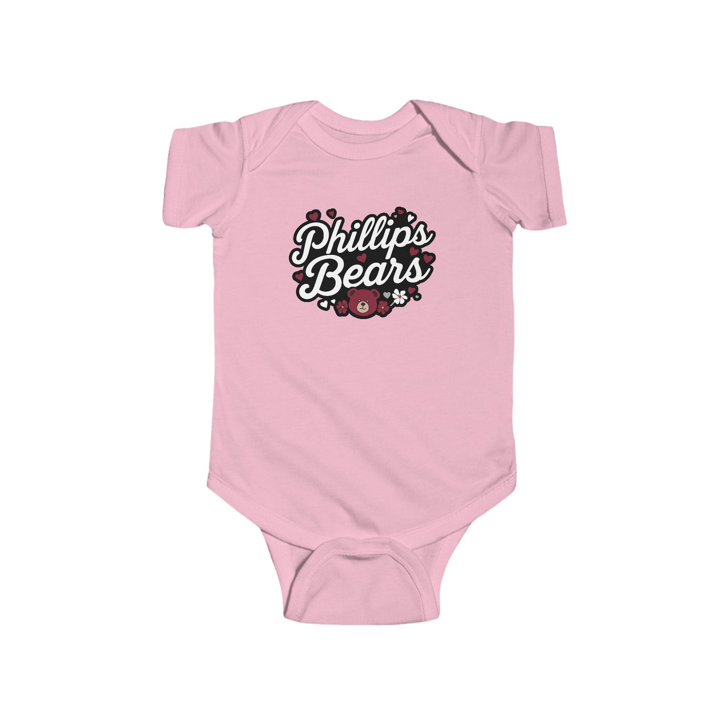 Short Sleeve Baby Bodysuit \ Phillip's Bears \ PBG1
