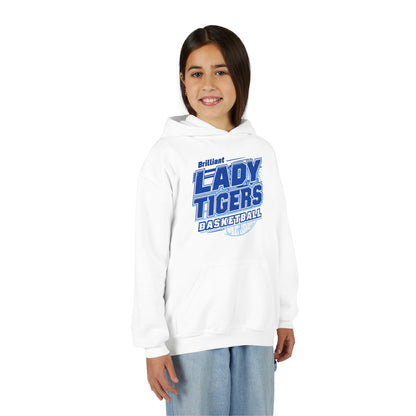 Youth Hoodie Sweatshirt \ Brilliant Tigers Basketball \ BTBKG2