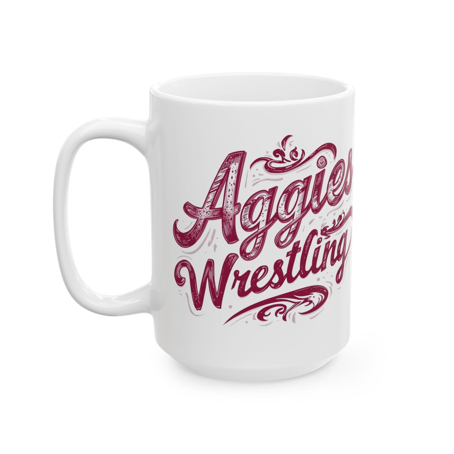 Coffee Mug \ Hamilton Aggies Wrestling \ HAWG2
