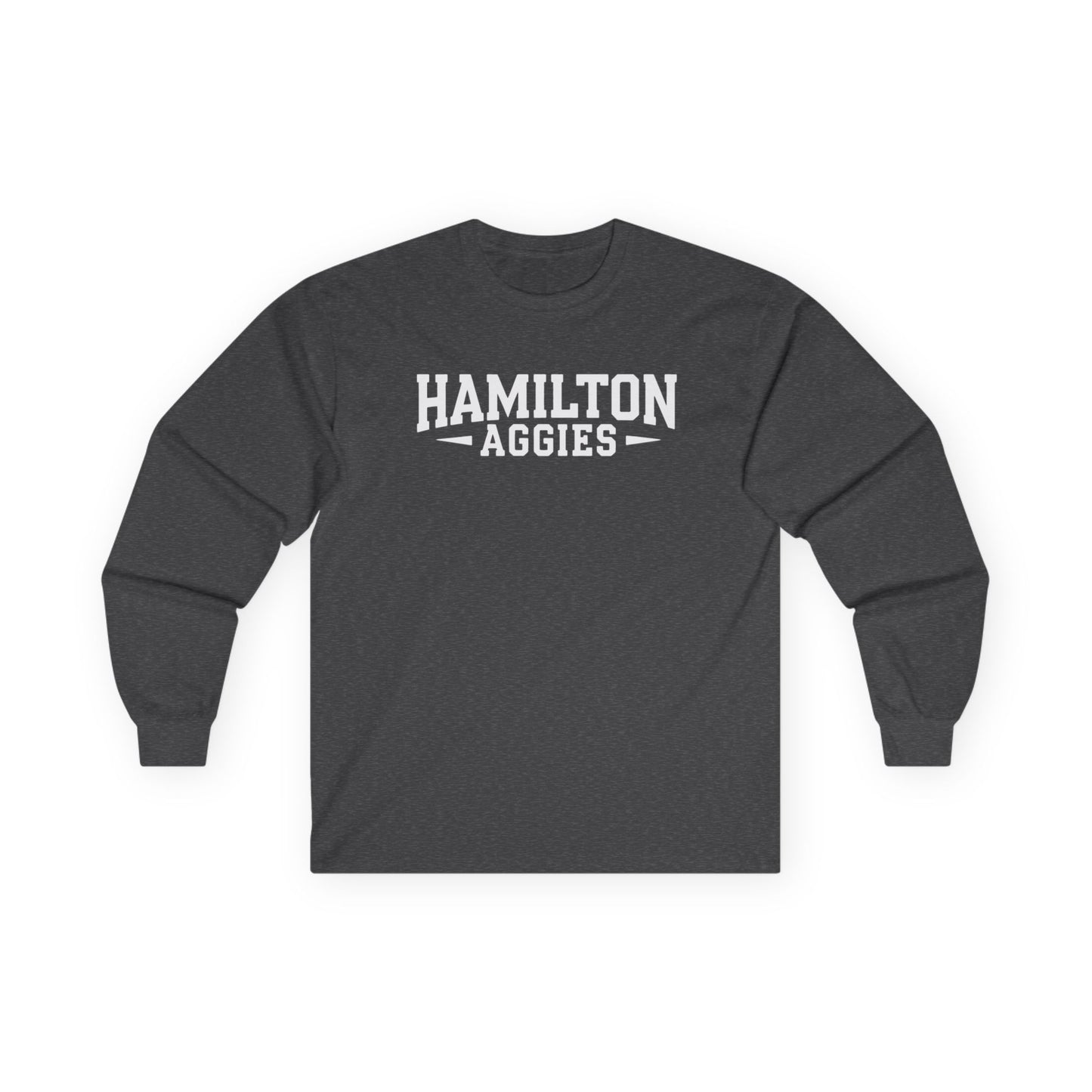 Adult Long Sleeve Tee \ Hamilton Aggies \ HA3