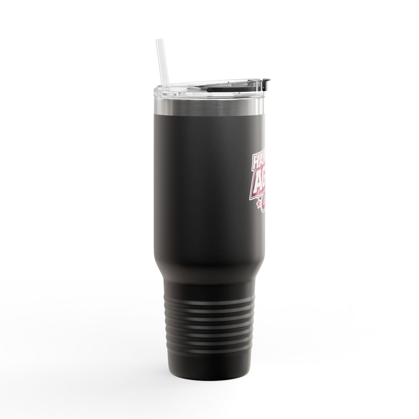 40oz Insulated Tumbler \ Hamilton Aggies Cheer \ Style 1