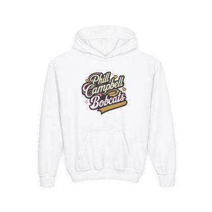 Youth Hoodie Sweatshirt \ Phill Campbell Bobcats \ PCBG1