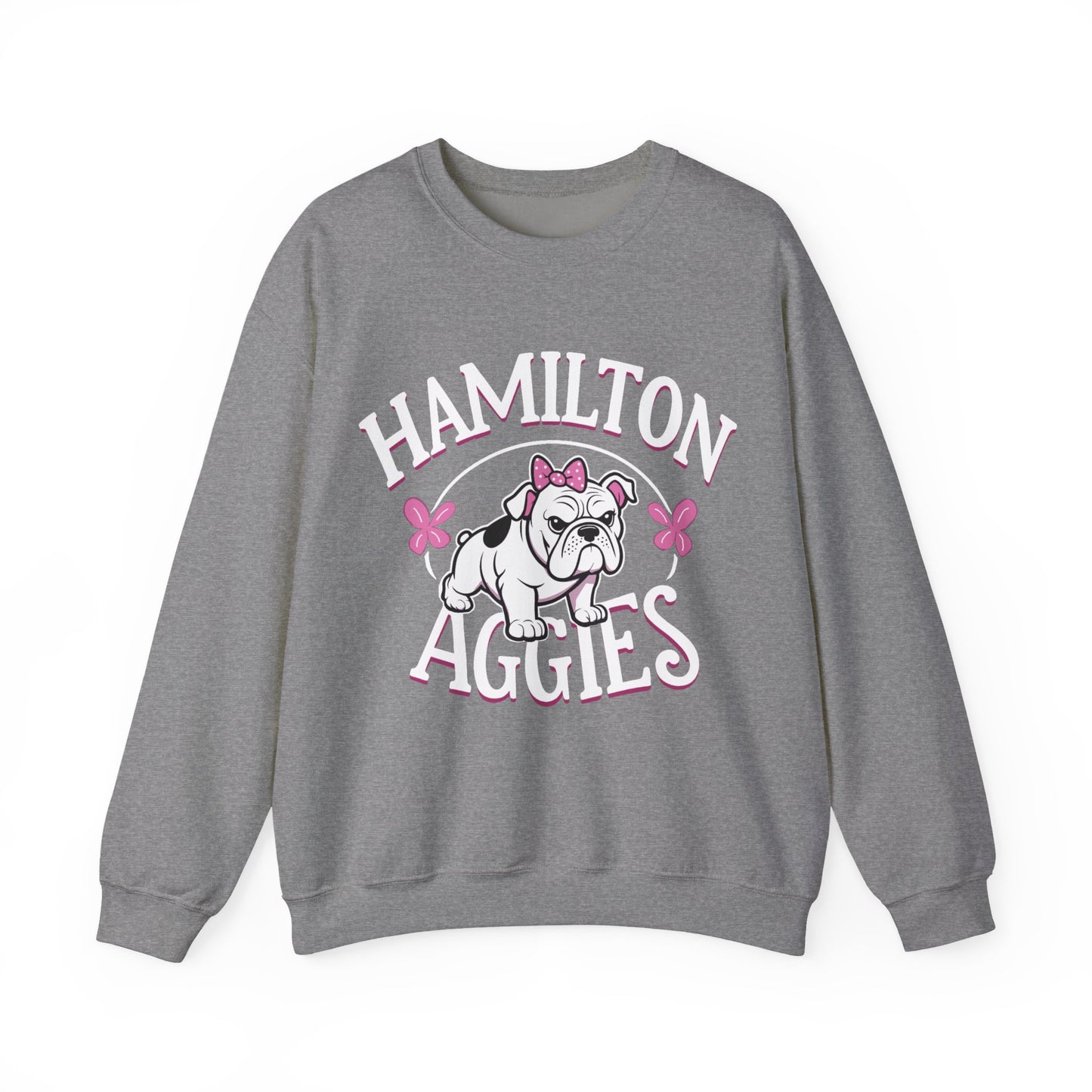 Adult Crewneck Sweatshirt \ Hamilton Aggies \ HAG4