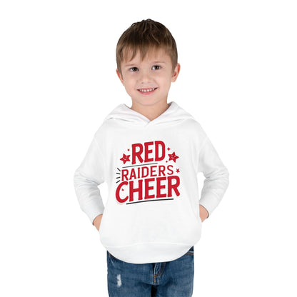 Toddler Hoodie Sweatshirt \ Marion County Red Raiders Cheer \ MCC2