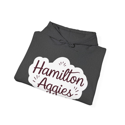 Adult Hoodie Sweatshirt \ Hamilton Aggies \ HAG1