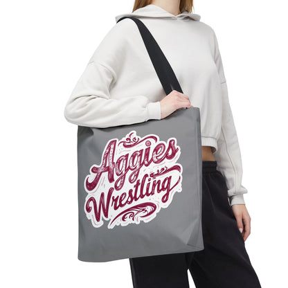 Tote Bag \ Hamilton Aggies Wrestling \ HAWG2