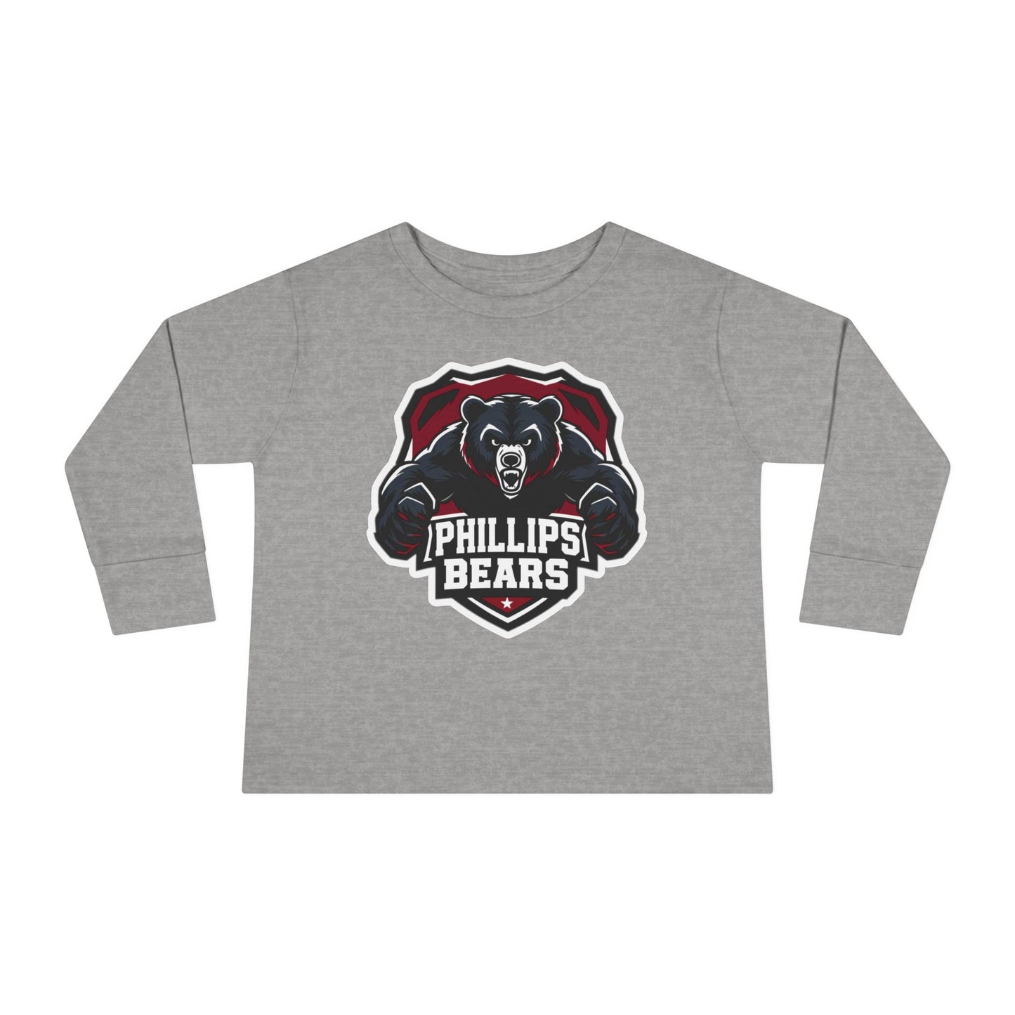 Toddler Long Sleeve Tee \ Phillips Bears \ PB2