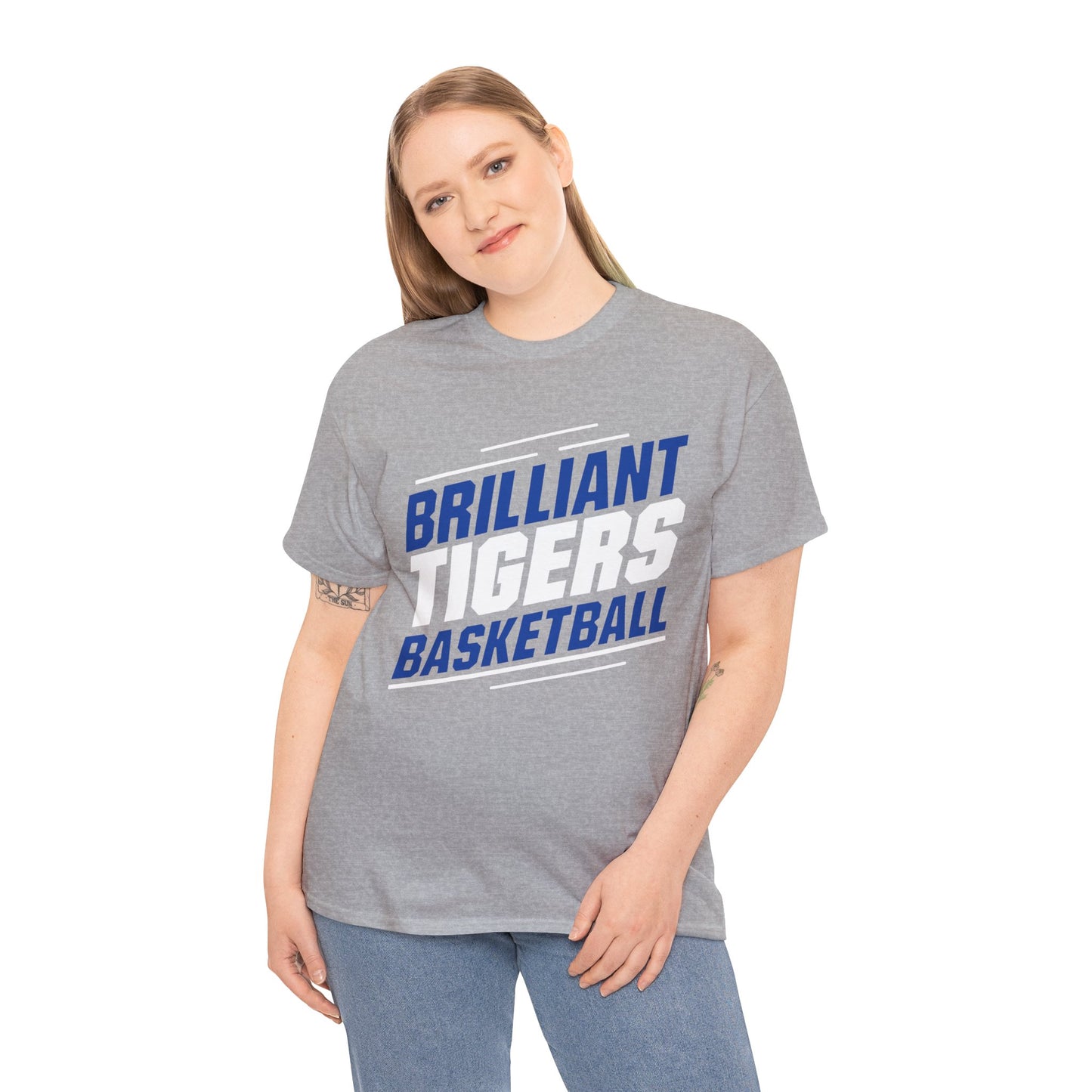 Adult Tee \ Brilliant Tigers Basketball \ BTBK2