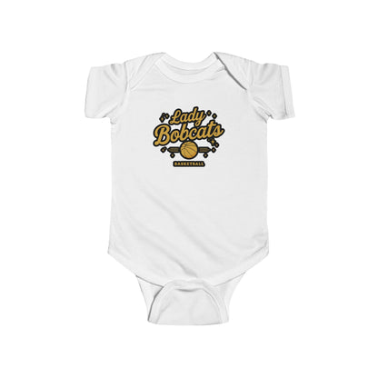 Short Sleeve Baby Bodysuit \ Phil Campbell Bobcats Basketball \ PCBBKG2