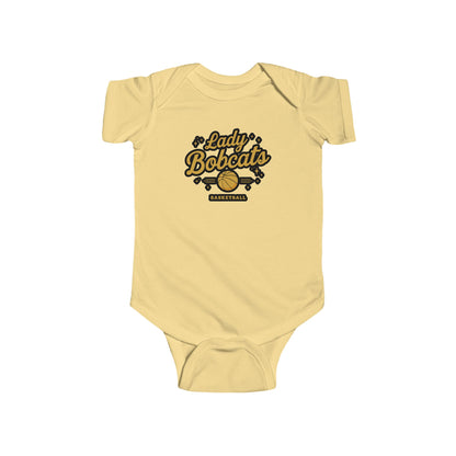 Short Sleeve Baby Bodysuit \ Phil Campbell Bobcats Basketball \ PCBBKG2