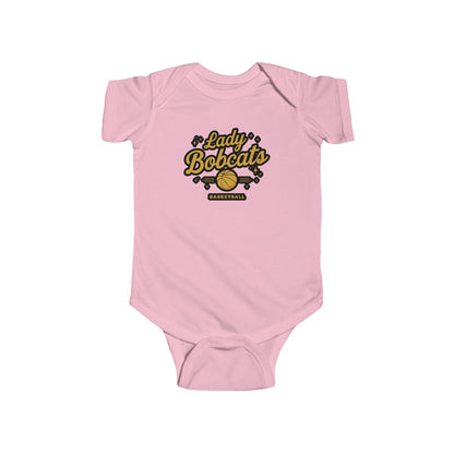 Short Sleeve Baby Bodysuit \ Phil Campbell Bobcats Basketball \ PCBBKG2