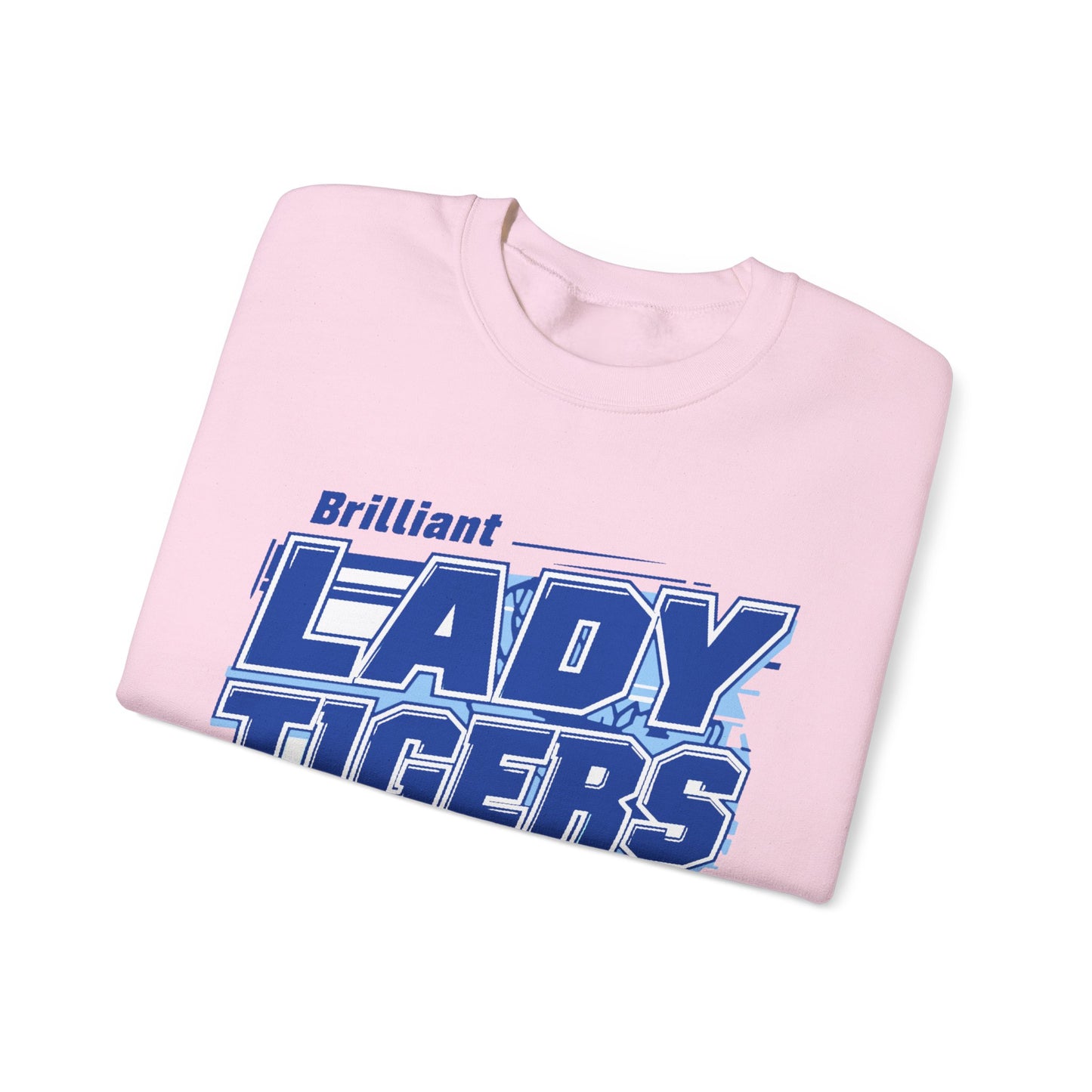 Adult Crewneck Sweatshirt \ Brilliant Tigers Basketball \ BTBKG2