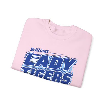 Adult Crewneck Sweatshirt \ Brilliant Tigers Basketball \ BTBKG2