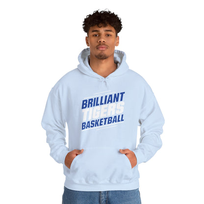 Adult Hoodie Sweatshirt \ Brilliant Tigers Basketball \ BTBK2