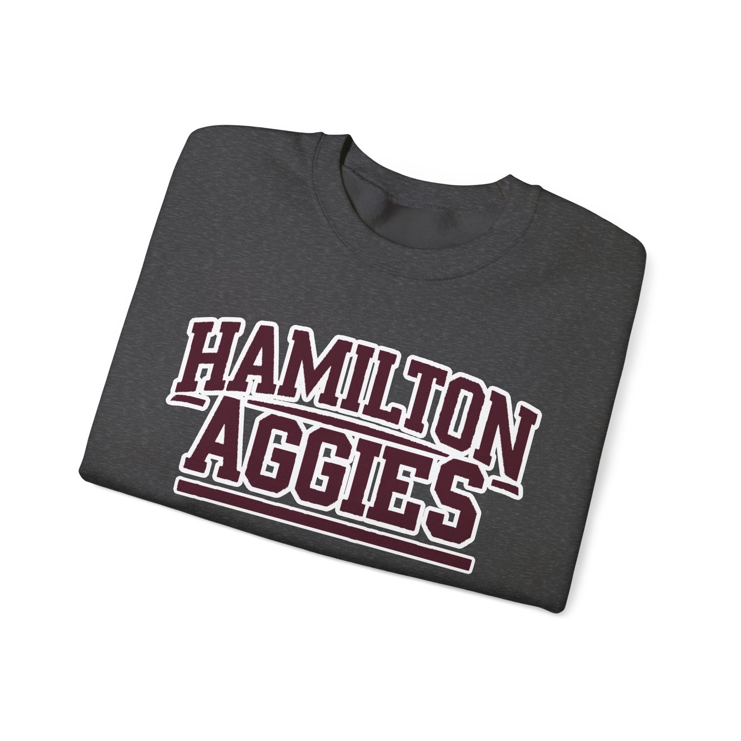 Adult Crewneck Sweatshirt \ Hamilton Aggies \ HA2