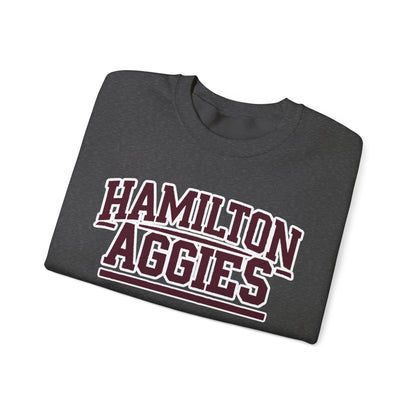 Adult Crewneck Sweatshirt \ Hamilton Aggies \ HA2