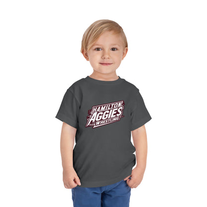 Toddler Tee \ Hamilton Aggies Wrestling \ HAW1