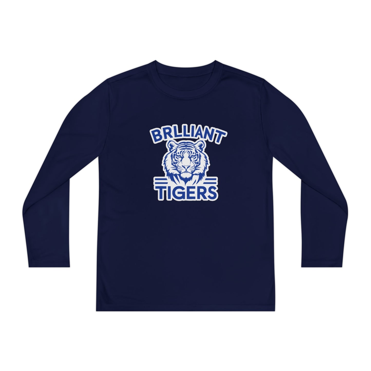 Youth Long Sleeve Tee \ Brilliant Tigers \ BT1
