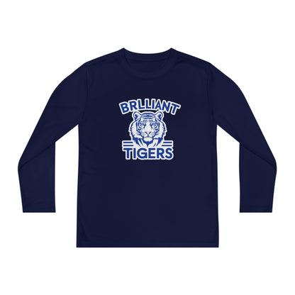 Youth Long Sleeve Tee \ Brilliant Tigers \ BT1
