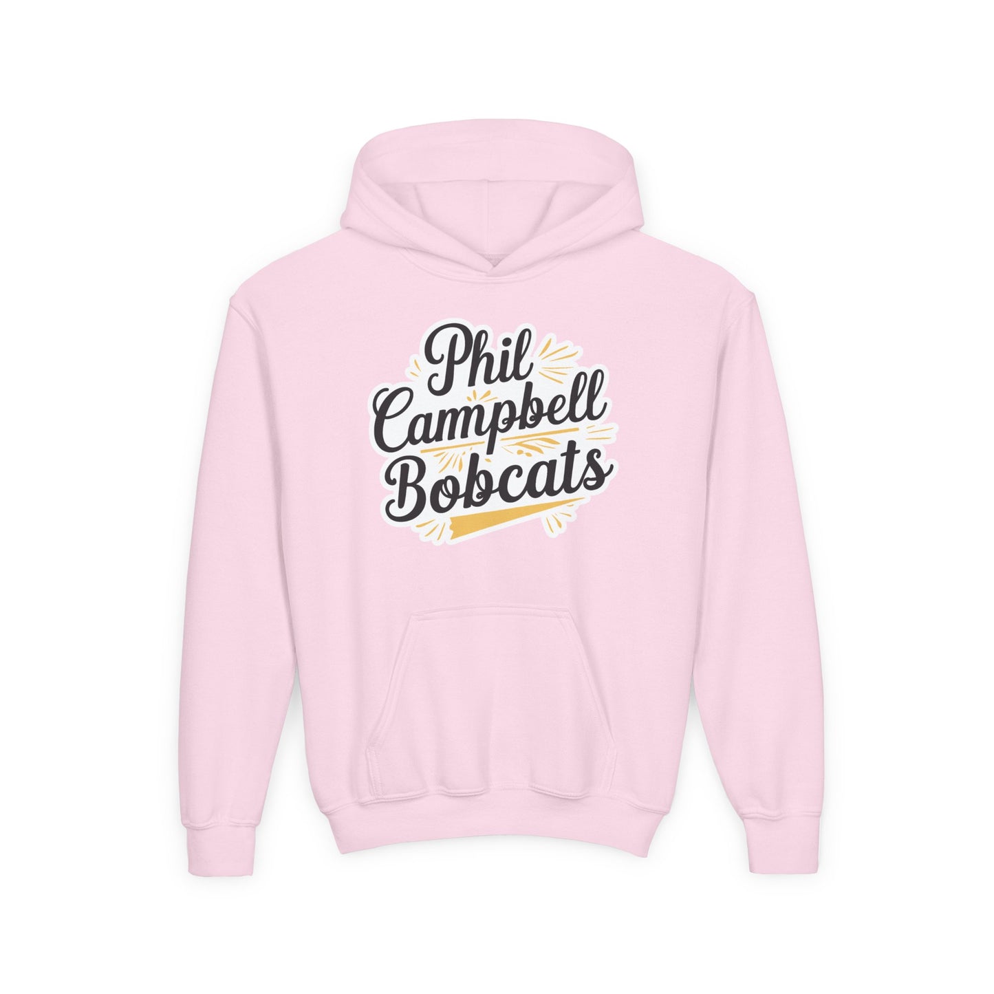 Youth Hoodie Sweatshirt \ Phil Campbell Bobcats \ PCBG2