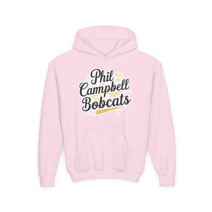 Youth Hoodie Sweatshirt \ Phil Campbell Bobcats \ PCBG2