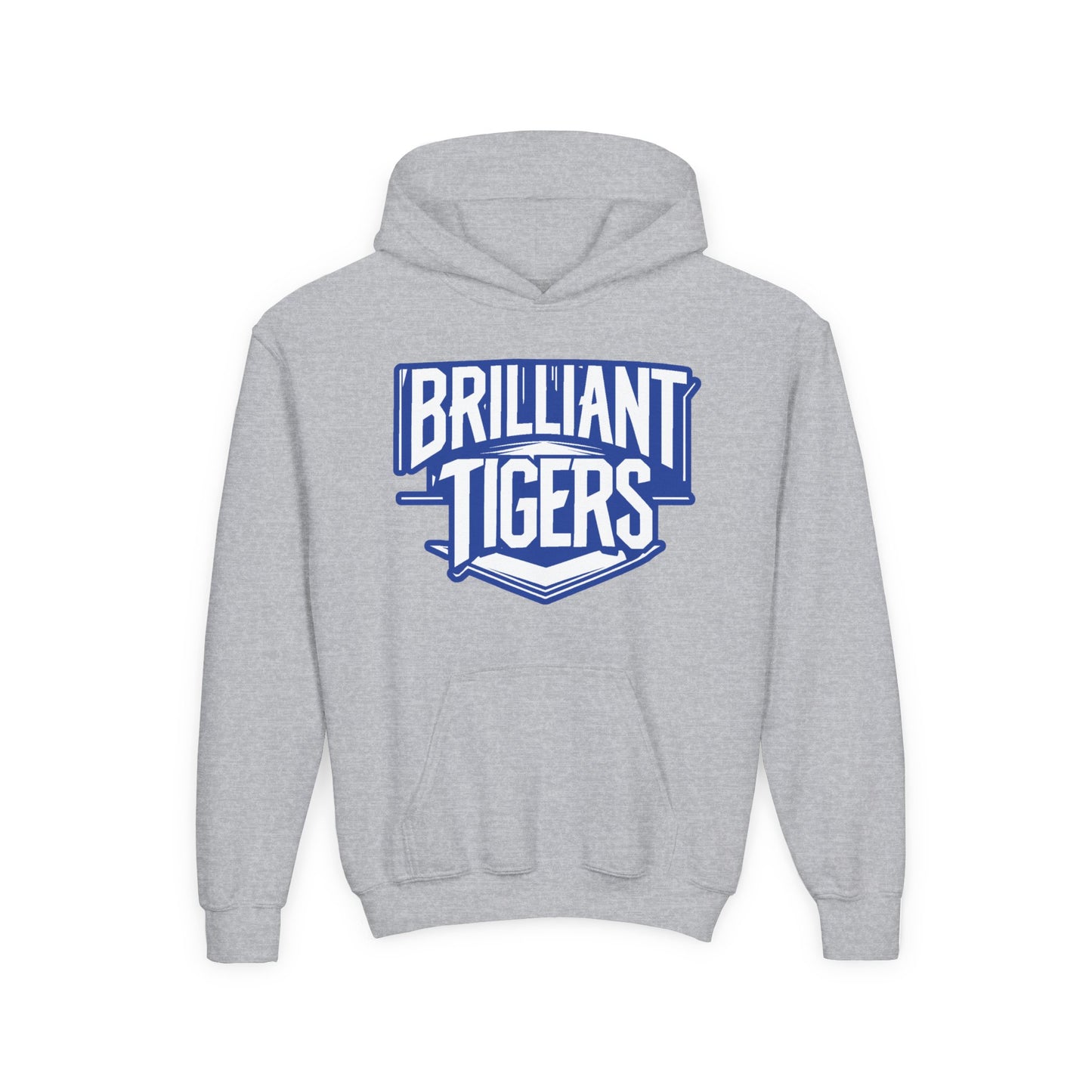 Youth Hooded Sweatshirt \ Brilliant Tigers \ BT2