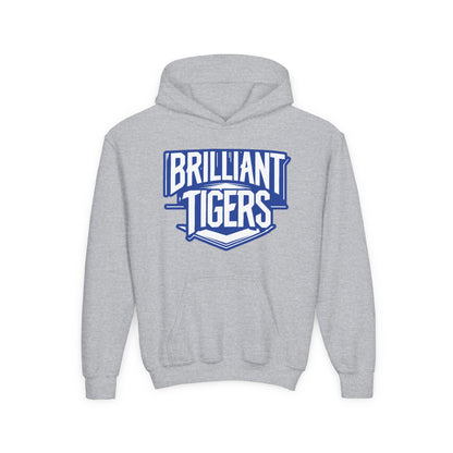 Youth Hooded Sweatshirt \ Brilliant Tigers \ BT2