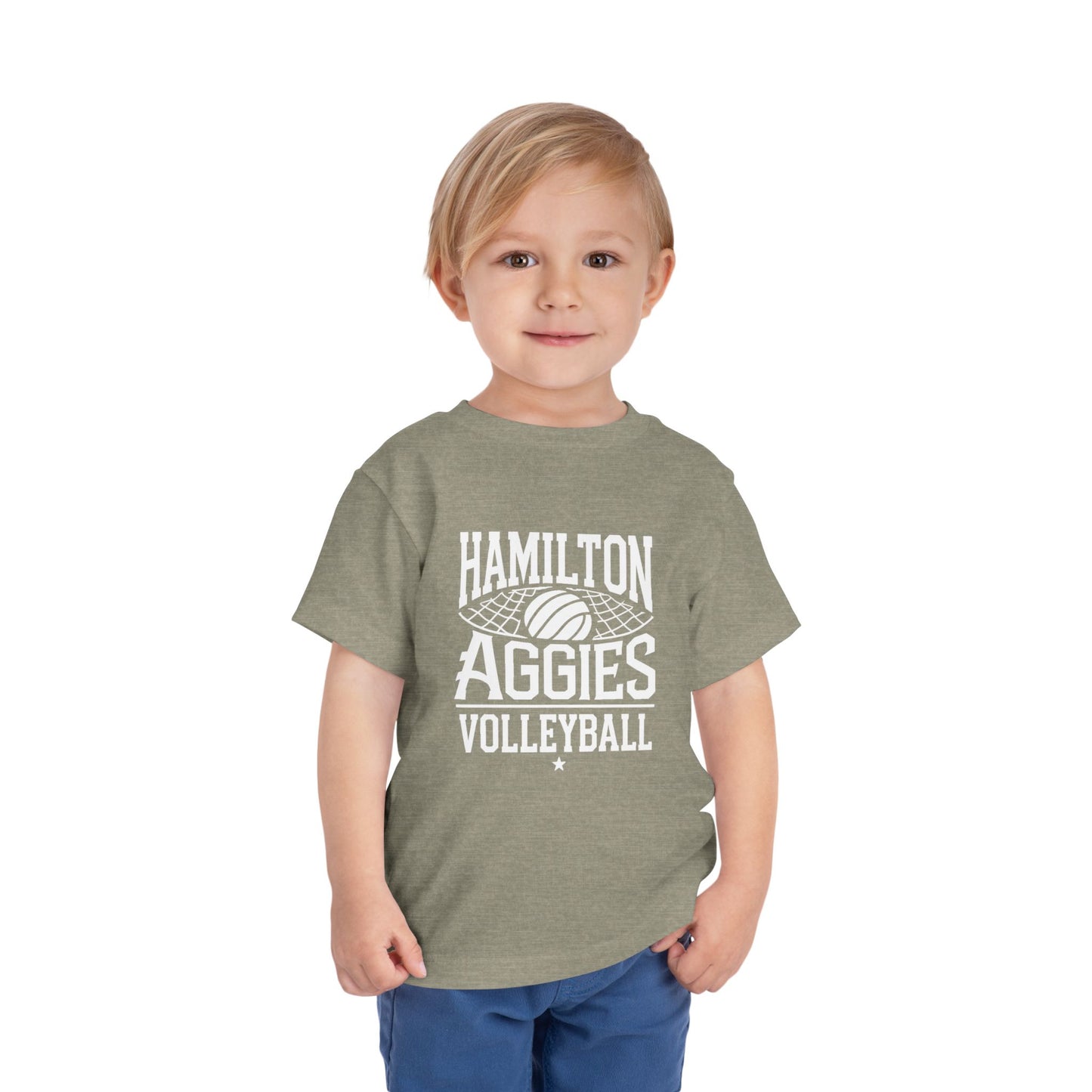 Toddler Tee \ Hamilton Aggies Volleyball \ HAV2