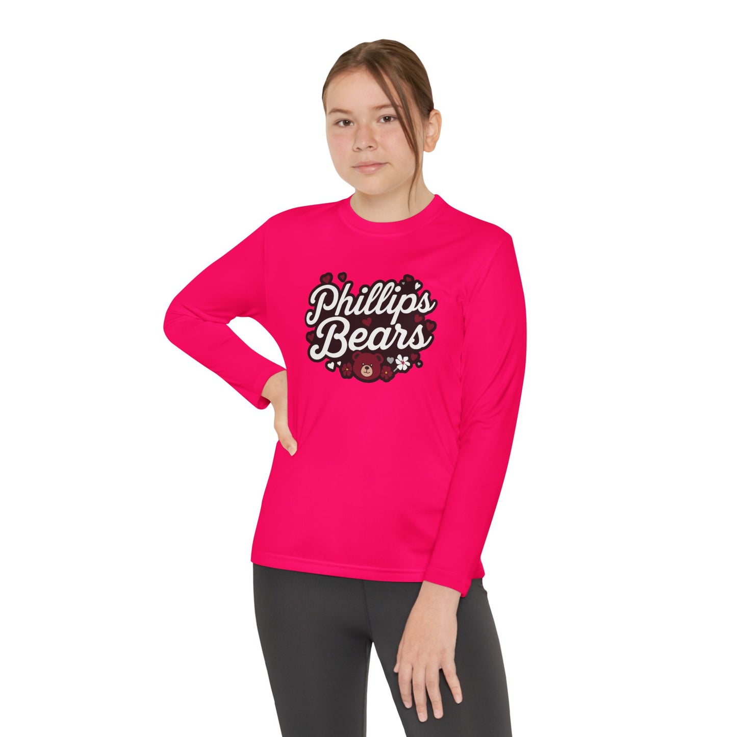 Youth Long Sleeve Tee \ Phillip's Bears \ PBG1