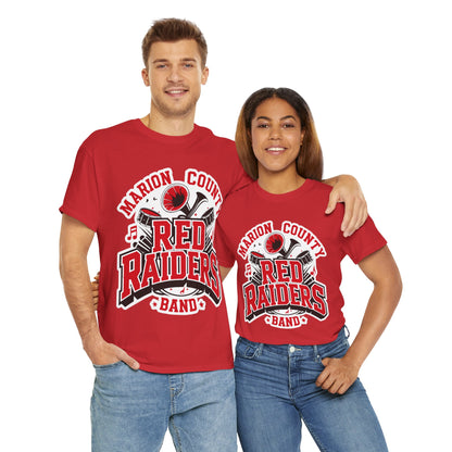 Adult Tee \ Marion County Red Raiders Band \ MCB2