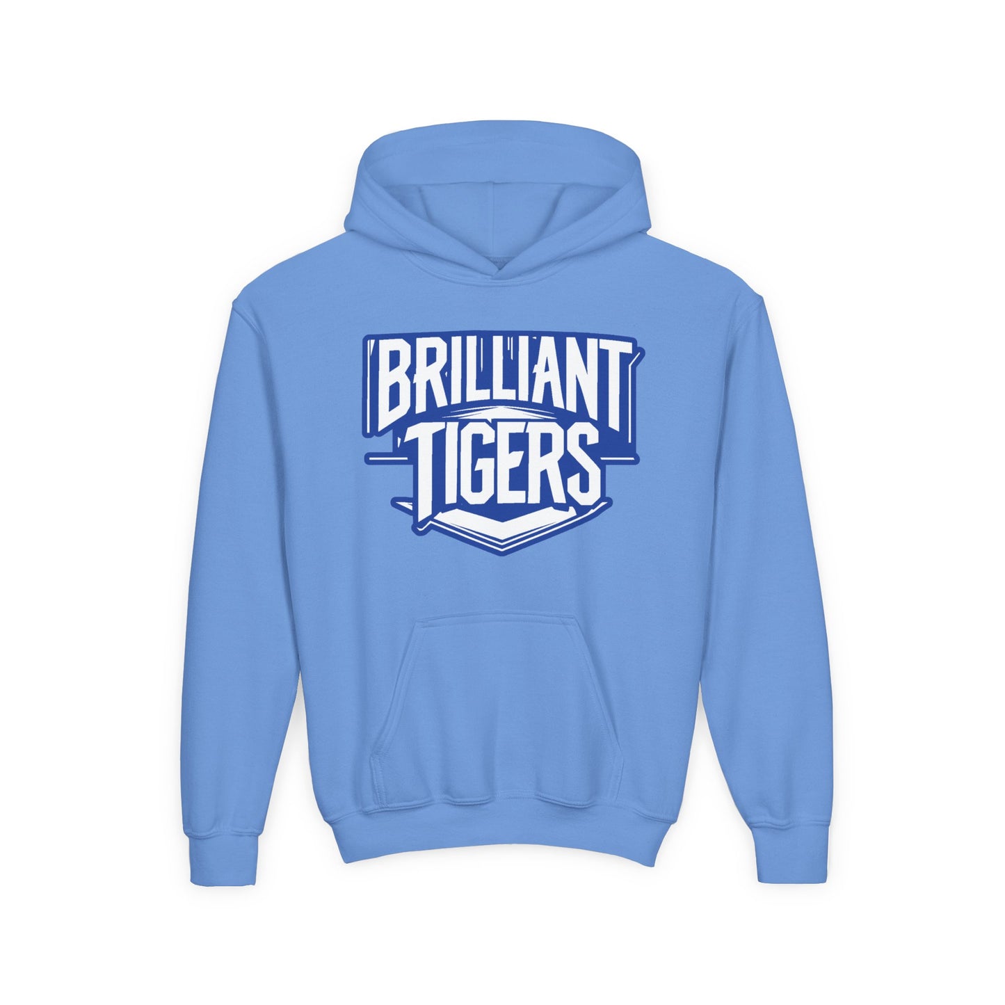Youth Hooded Sweatshirt \ Brilliant Tigers \ BT2