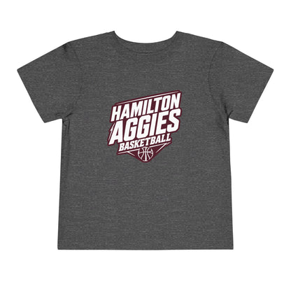Toddler Tee \ Hamilton Aggies Basketball \ HABB2
