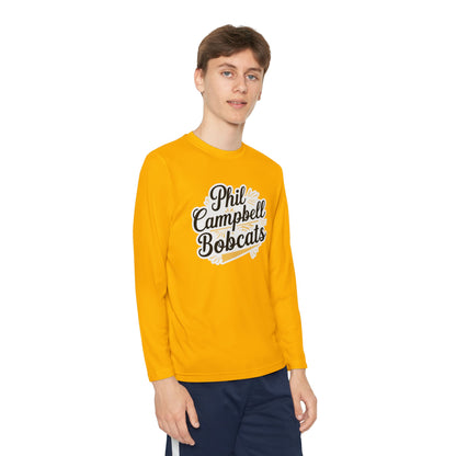 Youth Long Sleeve Tee \ Phil Campbell Bobcats \ PCBG2