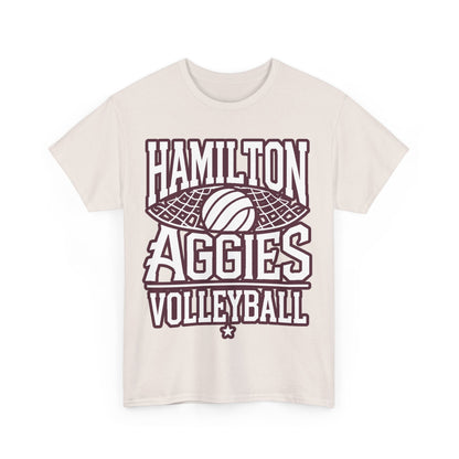 Adult Tee \ Hamilton Aggies Volleyball \ HAV2