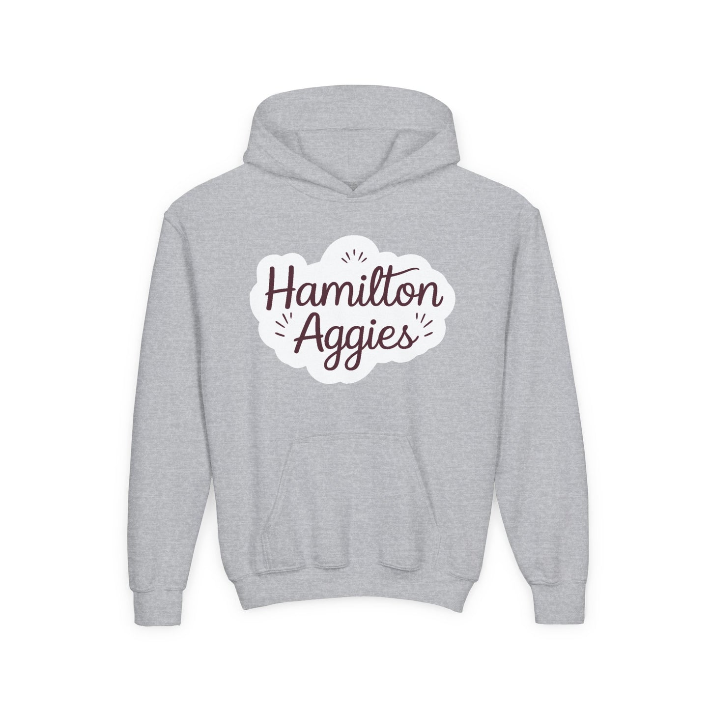 Youth Hoodie Sweatshirt \ Hamilton Aggies \ HAG1