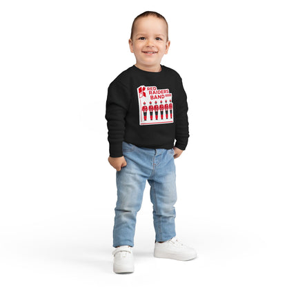 Toddler Crewneck Sweatshirt \ Marion County Red Raiders Band \ MCB1