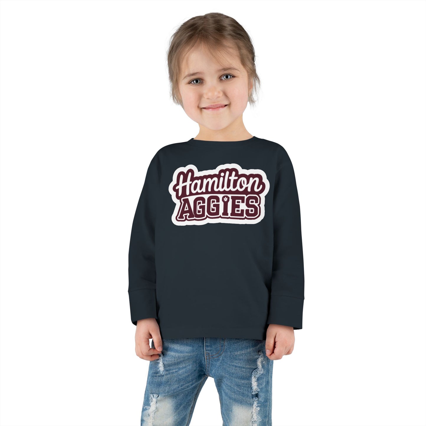 Toddler Long Sleeve Tee \ Hamilton Aggies \ HAG2