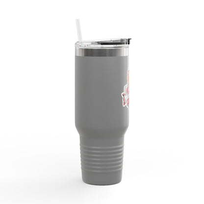 40oz Insulated Tumbler \ Marion County Red Raiders \ MC2