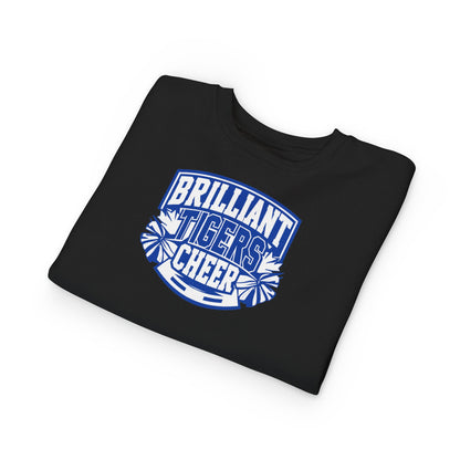 Toddler Crewneck Sweatshirt \ Brilliant Tigers Cheer \ BTC1