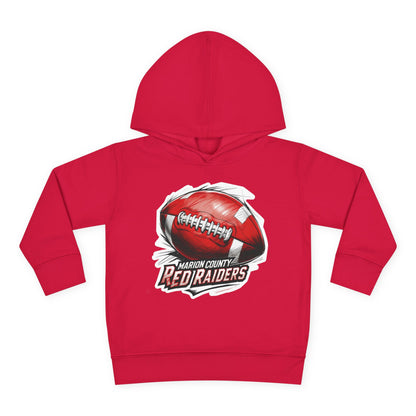 Toddler  Hoodie Sweatshirt \ Marion County Red Raiders Football \ MCF1