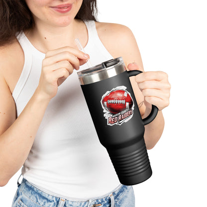 40oz Insulated Tumbler \ Marion County Red Raiders Football \ MCF1