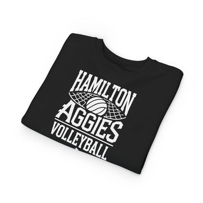 Toddler Crewneck Sweatshirt \ Hamilton Aggies Volleyball \ HAV2