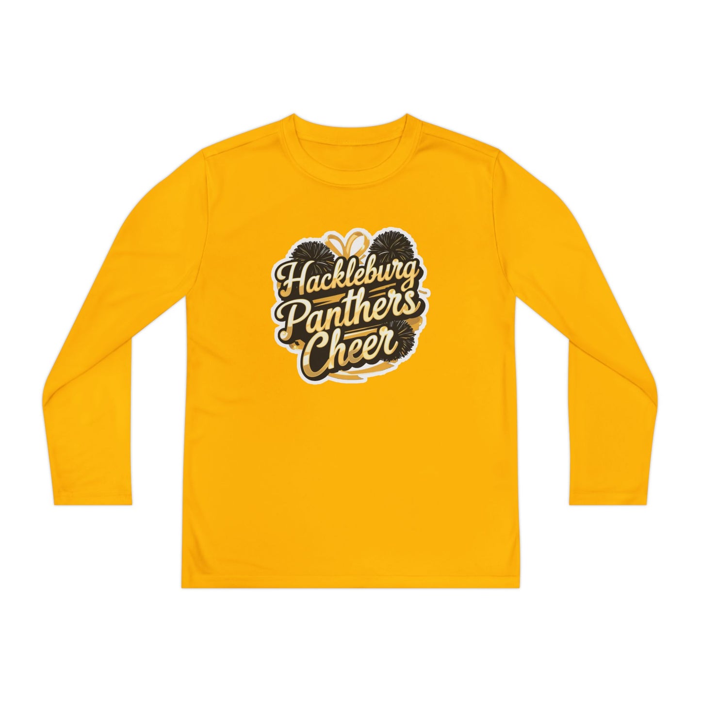 Youth Long Sleeve Tee \ Hackleburg Panthers Cheer \ HPC2