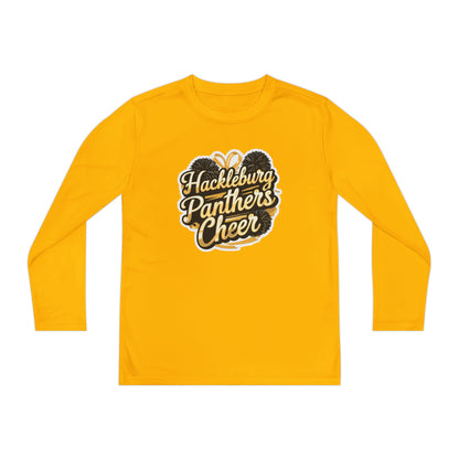 Youth Long Sleeve Tee \ Hackleburg Panthers Cheer \ HPC2